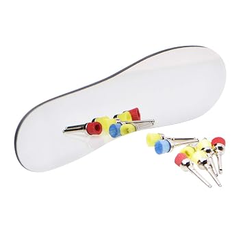 1 Piece Dental Intraoral Mirrors Dental Photography Mirrors1# | Dental Reflector Mirror,Two-sided Orthodontic Mirror,Glass Buccal Mirrors Occlusal Mirrors Dental Mirror Tools
