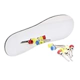 Angzhili 1 Piece Dental Intraoral Mirrors Dental Photography Mirrors Dental Reflector Mirror Dental Glass Two-sided Orthodontic Mirror Buccal Mirrors Occlusal Mirrors Dental Mirror Tools(1#)