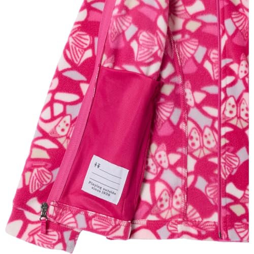 Image of Columbia Girls Benton Springs Ii Printed Fleece