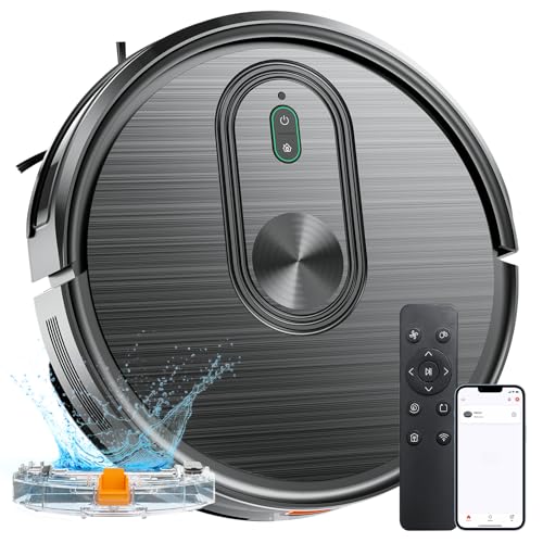 XIEBro Robotic Vacuum with Schedule, App/Bluetooth/Remote, Self-Charging Robot Vacuum Cleaner WWH by XIEBro - Used condition - US$38.37
