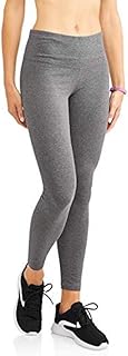 Athletic Works Seamed Ankle Tight Leggings X-Small Charcoal
