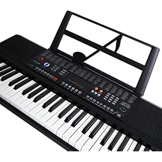 WKLIANGYUANPING Clavier de Piano Organe électronique 54 Imitation clé Piano Clé Standard Clé numérique Piano Clavier - Les Beatles, Paul McCartney, John Lennon, RIngo Starr, George Harrison WKLIANGYUANPING Clavier de Piano Organe électronique 54 Imitation clé Piano Clé Standard Clé numérique Piano Clavier – Image 2