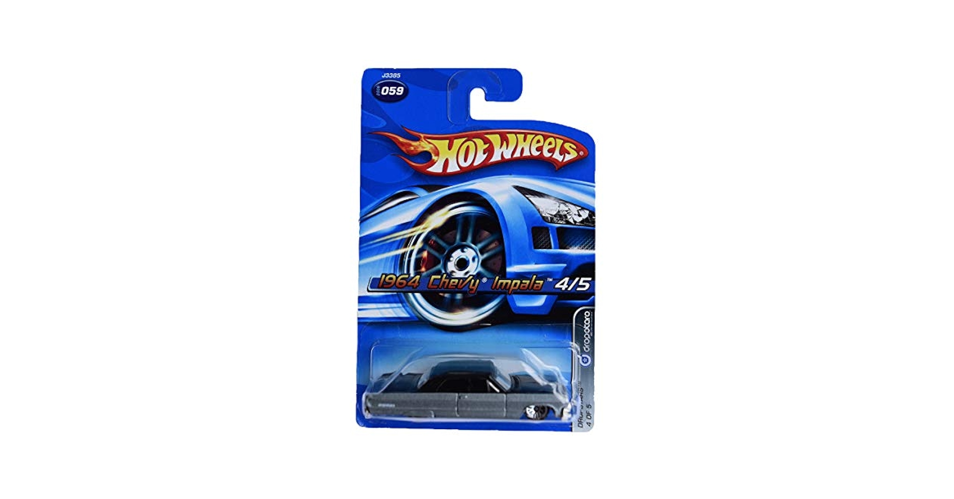 Amazon.com: Hot Wheels Dropstars 1964 Chevy Impala #59, Gray