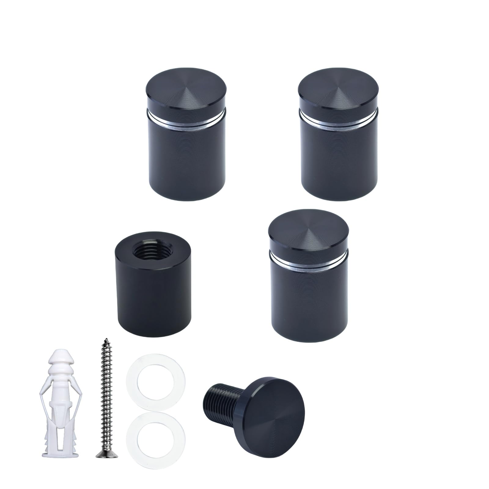 4 Pcs Aluminum Standoff Fixings