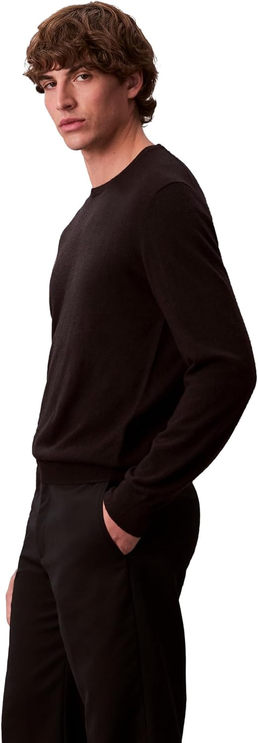 Calvin Klein Mens Wool Blend Crewneck Sweater - Image 5