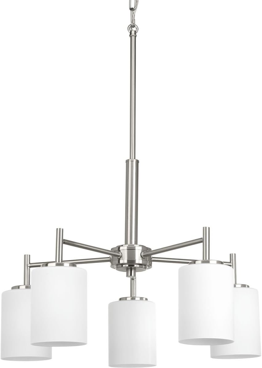 Uр Tо 40% оƒƒ Replay Collection 5-Light Etched Glass Modern Chandelier Light Brushed Nickel 50% оƒƒ Dіѕсоunt Replay Collection 5-Light Etched Glass Modern Chandelier Light Brushed Nickel