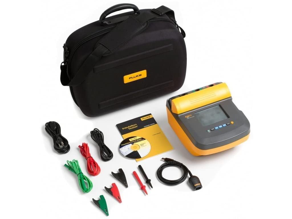 Fluke FLUKE-1550C FC Kit w/IR3000 5KV Insulation Tester with IR 3000FC 1550 Connector