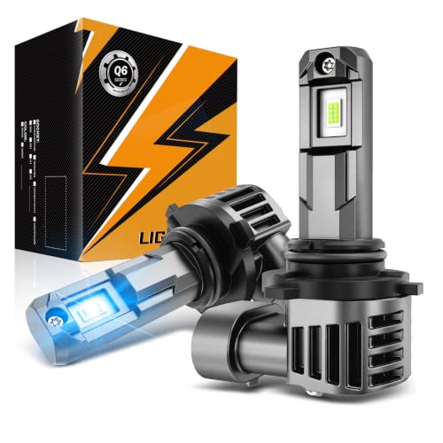 Image of Auxbeam 9006 Fog Light, 8000K Ice Blue, Pack of 2 | 12000LM, Enhanced Visibility for Fog & Off-Road, Plug and Play