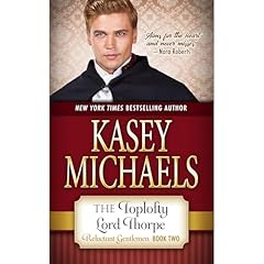 The Toplofty Lord Thorpe Audiolibro Por Kasey Michaels arte de portada