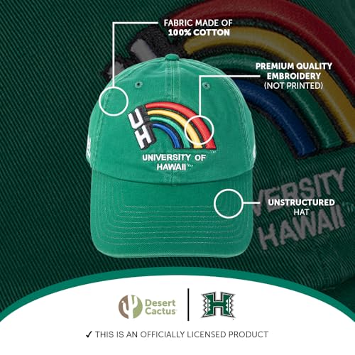 Gorra Baseball Universidad de Hawaii Rainbow Warriors miniatura 4