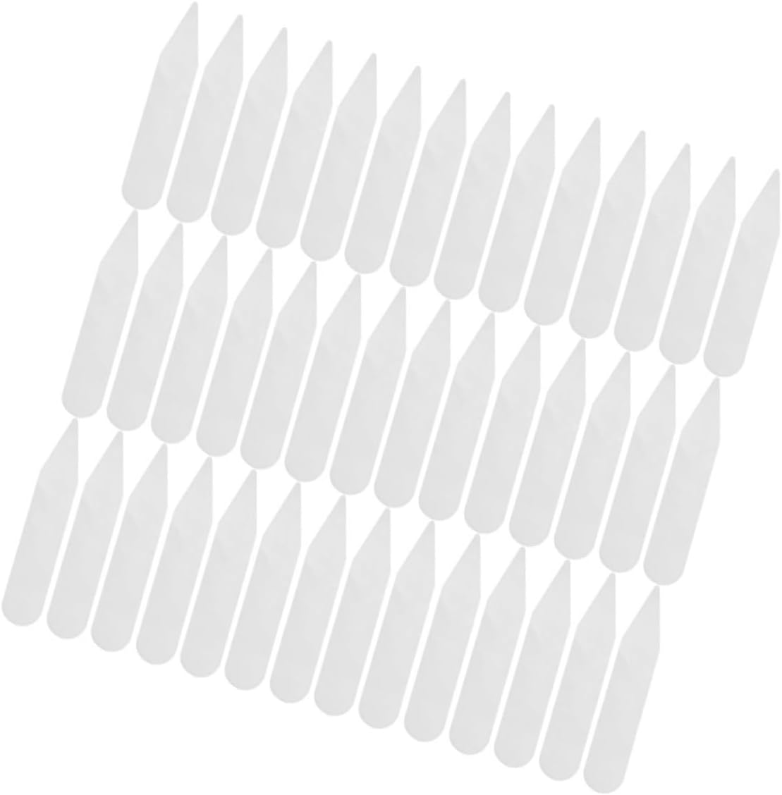 CALLARON 200pcs Collar Stays for Men Magnetic Collar Tape for Shirt Dress Shirt Extenders