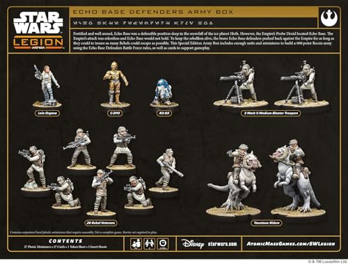 Star Wars: Legion Echo Base Defenders Army Box miniatura 4