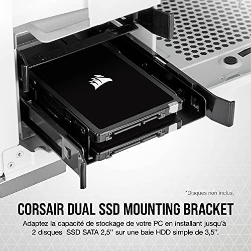Corsair CSSD BRKT2 Obturateur de baie de lecteur 8 89 cm 3.5 Panneau de support Neuf - vue 4