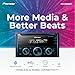 Pioneer FH-S520BT Double Din CD Receiver – Bluetooth, USB/AUX, FLAC, AM/FM Radio, 13-Band EQ, 50W x 4, Voice Control, Front, Rear/SW Selectable RCA Preouts