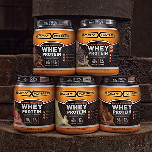 image for Body Fortress Super Advanced Whey Protein Powder, Cookies N' Cream, 2 