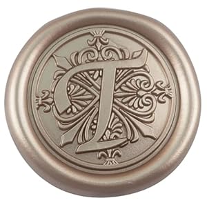 Zifospy 50 Stück Wachssiegel Buchstabe T