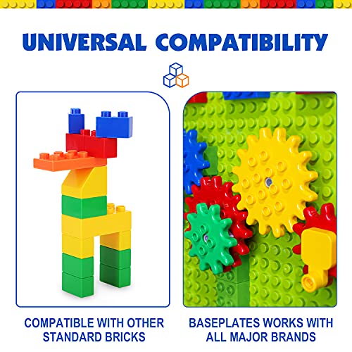 Aotipol A18BB Building Blocks For Kids Toddlers Including A Baseplate, 101-Piece Large Classic Building Bricks Set thumb #1