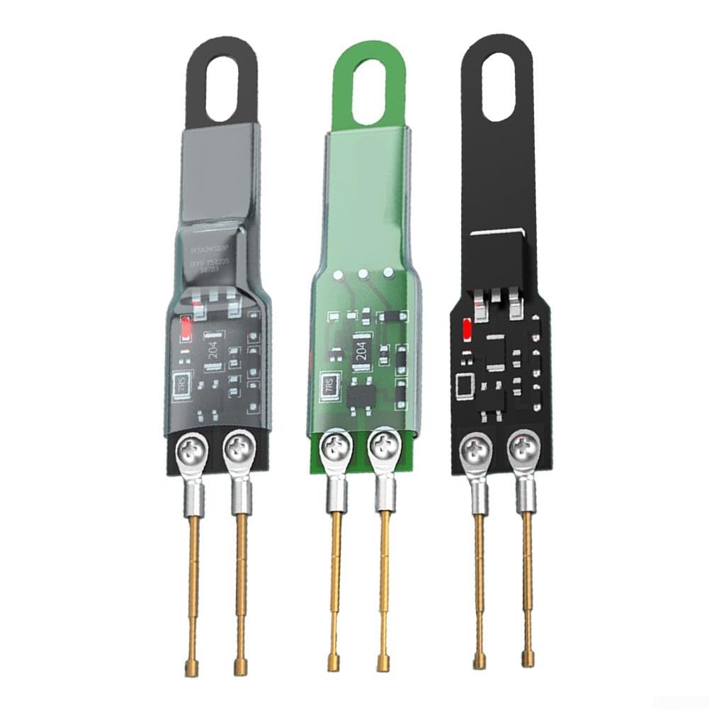 Pluma de descarga de condensador Herramienta de descarga rápida 1000UF 5000UF Instrumento de reparación electrónica con indicador LED (B con 5000 UF)