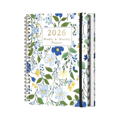 2026 Planner with Calendar Pages Lightweight Design Practical Use Travel Journal and Schedule Notebook Smooth Writing Compact