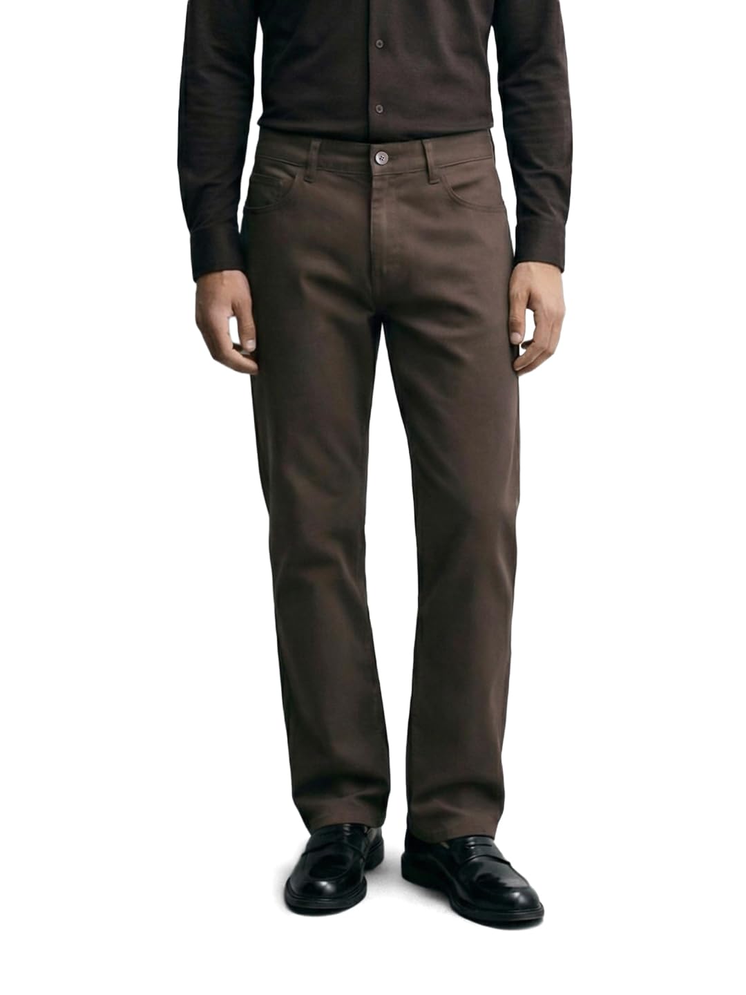 Men Mid-Rise Stretchable Regular Fit Chinos-image-13