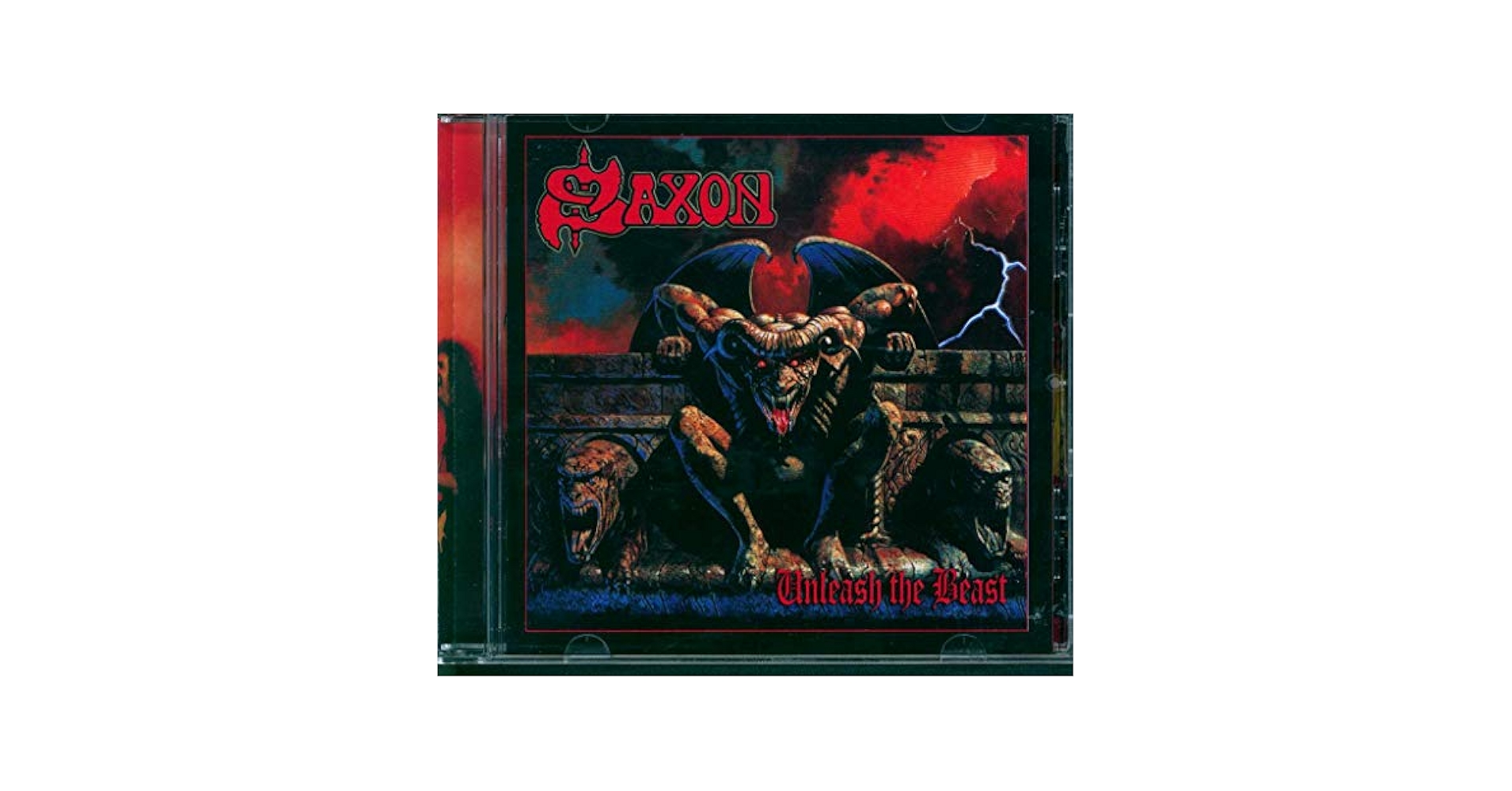 帯付き！SAXON/サクソン/ UNLEASH THE BEAST/ 1997年 SAXON
