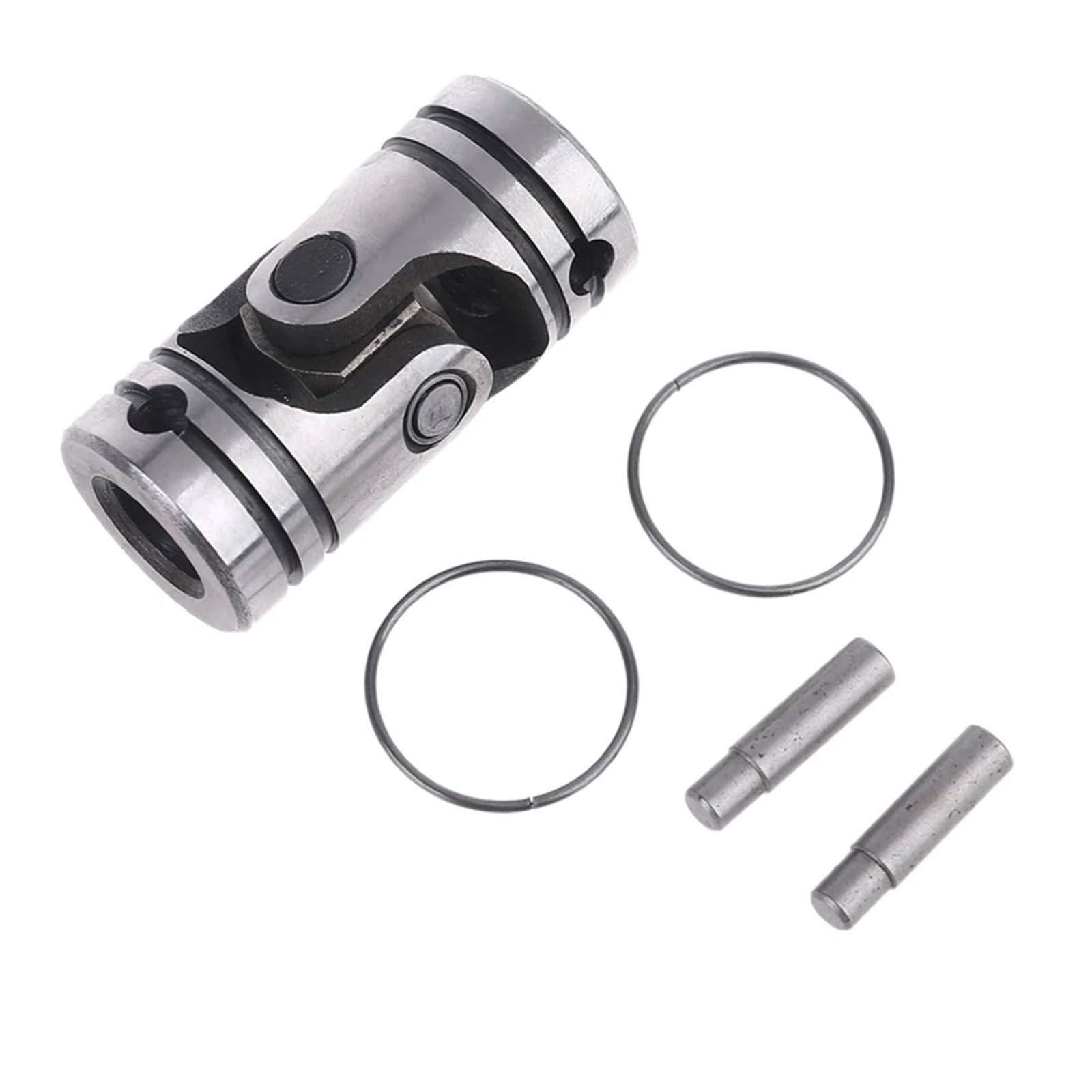 Junta universal Conector de junta universal Junta Universal compacta de diámetro 16mm/20mm, conector de Motor de acoplamiento de eje, maquinaria de junta Universal de acero de dirección DIY(10x20x42)