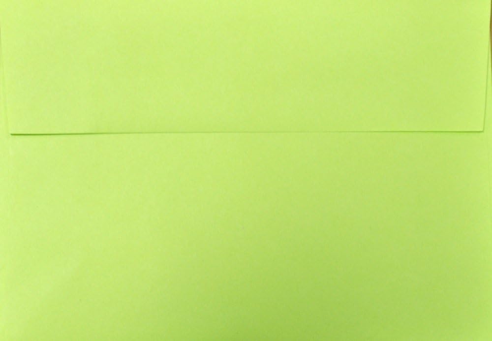 A1 Envelopes - Lime - 3 5/8 x 5 1/8 (for Response Cards) (Pack of 25)