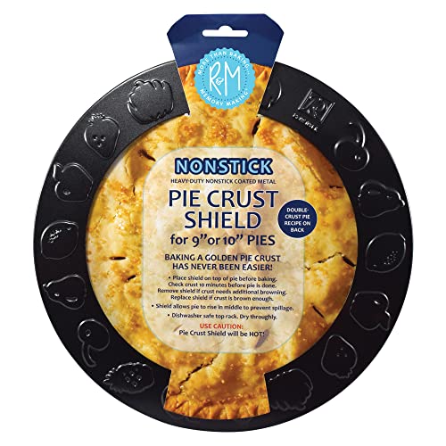 Comparison: Best Pie Crust Shield 6 R&M International Non-Stick 9" or 10" Standard Size Pie Crust Shield