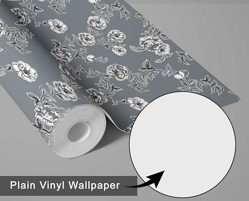 Papier peint fleurs de minuit pour personnaliser armoires et commodes - 7