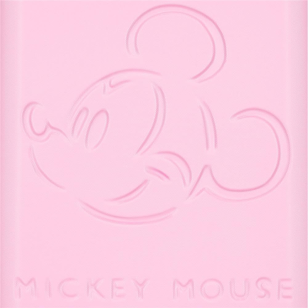 Disney Mickey Crazy Trip Walizka kabinowa różowa 36 x 55 x 20 cm twarda 2,5 kg zamek TSA ABS 2,5 kg 39,6 l bagaż podręczny, Różowy kolor, Talla única, walizka kabinowa
