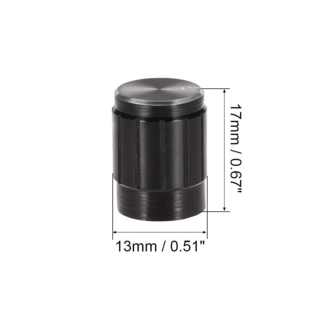 Sourcing Map Aluminium-Widerstand 100W 8 Ohm - 2 Stück Schraubmontage