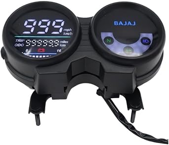 Speedometer Odometer Meter Speedometer for Bajaj Boxer CT100 Electronic Digital Motorcycle Meter Instrument Speedometer Velometer Odometer for Motorcycle