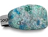 Lavable en machine. GogglesCover Housse de Protection pour Lunettes de Ski et Snowboard - Motif créatures Marines