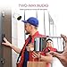 immagine 5YI 1080p Telecamera Sorveglianza per Esterno,Wifi Outdoor Camera compatibile con Alexa,IP65,Notifica push in tempo reale,Visione notturna,Audio Bi-direzionale,Supporta micro scheda e cloud,iOS,Android