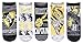 Harry Potter Hufflepuff Quidditch Juniors/Womens 5 Pack Ankle Socks Size 4-10