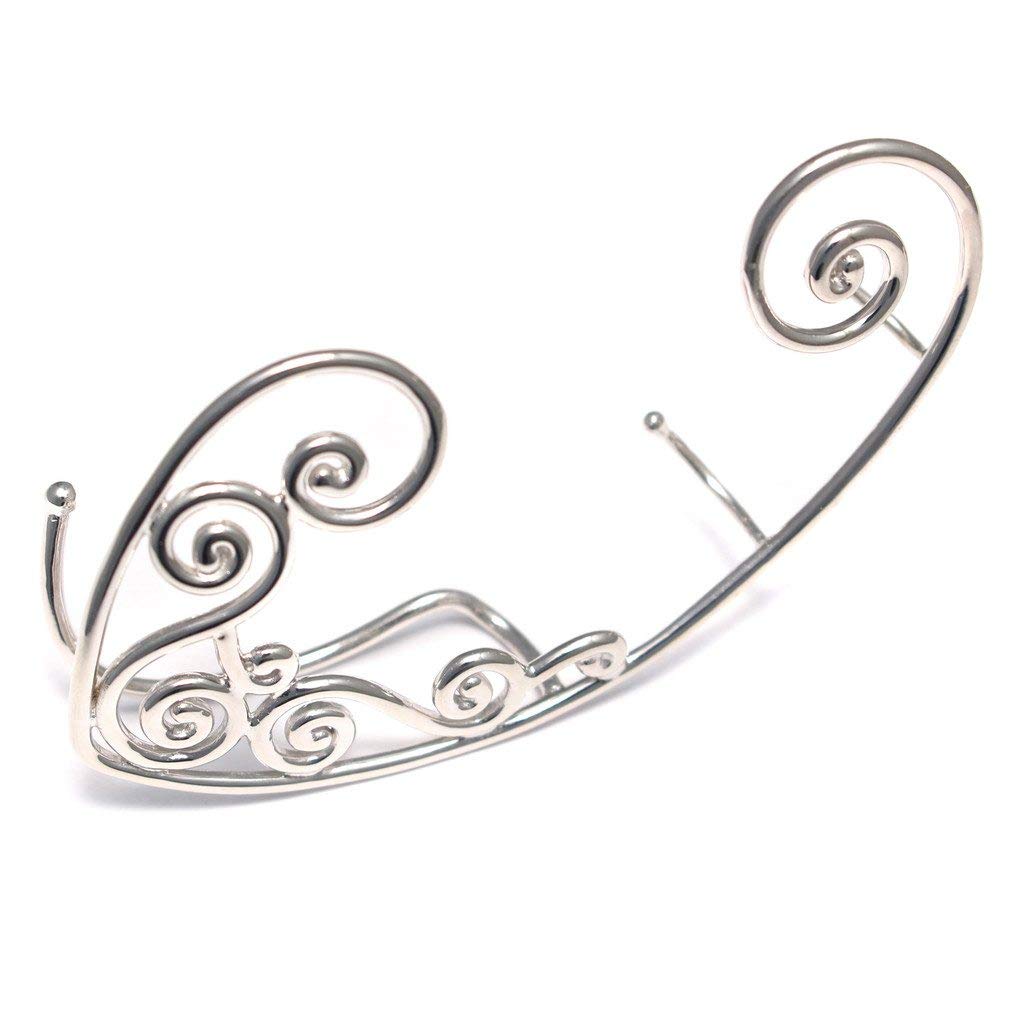 Großer Ear Crawler, Ear climber aus 925 Sterling Silber Ohrringe