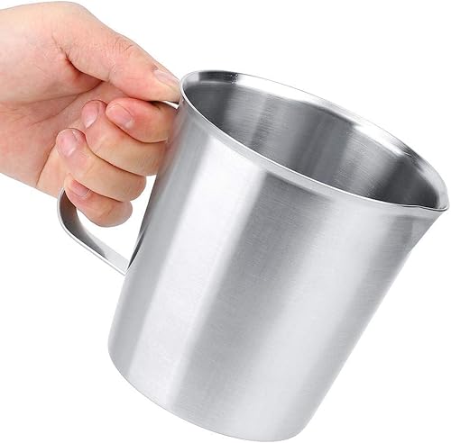 Miniatura 6 de Fdit 32oz/33.8 fl oz Acero Inoxidable Leche Café Espresso Cappuccino Espumador de Leche Jarra Taza de Espumador de Café