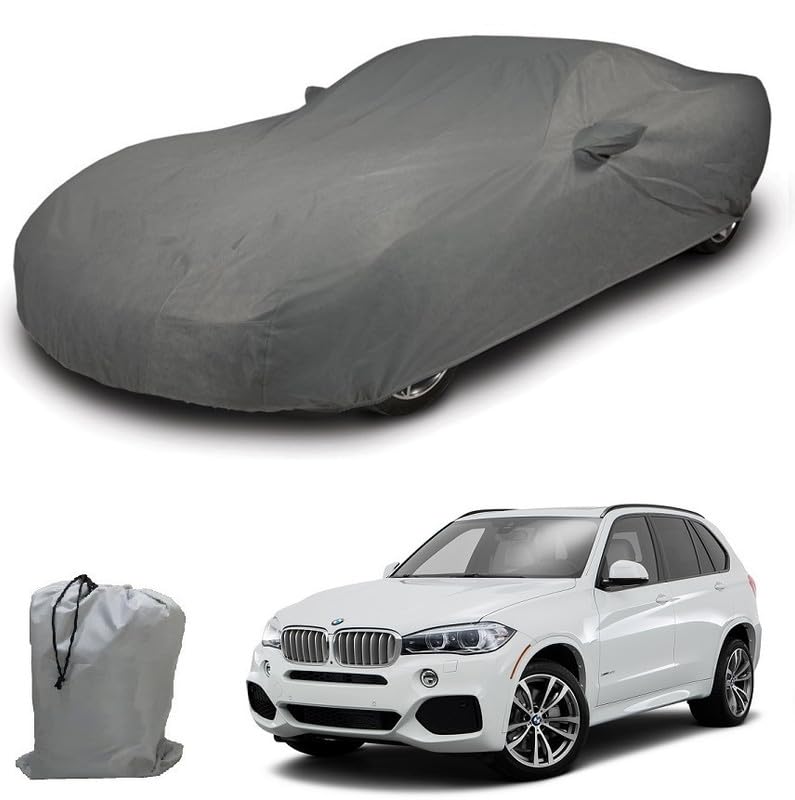 Image of ARCUATE Triple Layer Custom fit Car Body Cover for BMW X5 |Top Layer Dustrproof | Middle Layer Waterproof | Bottom Layer Scratch Protection | Outdoor Indoor Fabric