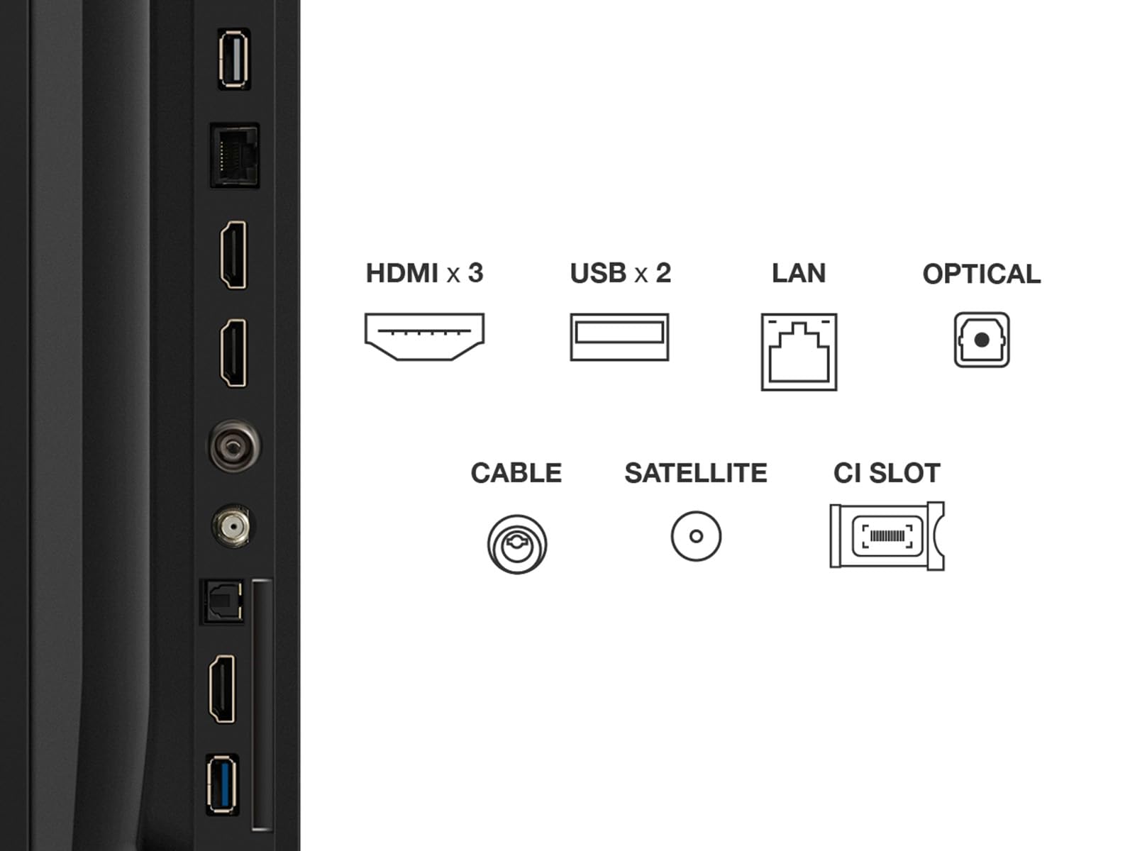TCL 75V6C-UK 75” Direct LED TV, 4K HDR TV, Smart TV Powered by Google TV (Dolby Vision & Atmos, Motion clarity, compatible with Google Assistant & Alexa)