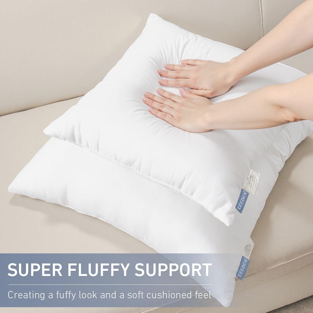 Transform Your Space: Leeden 20x20 Pillow Inserts Review