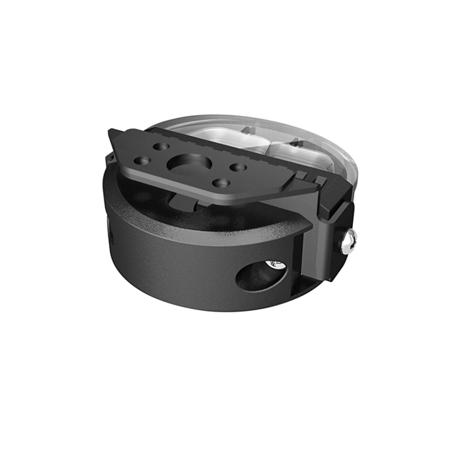 LED-MARTIN X180 Blitzmodul - 180° Abstrahlung - blau/gelb zweifarbig - versch. Haltersätze