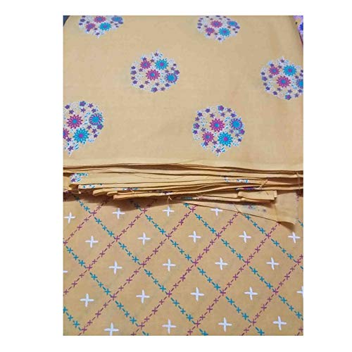 priya febric print Cotton prints 75 pr mitr pure cotton All fabric material cotton, silk, rayon prints plen net taapta chek & plen available hair Color:- brown