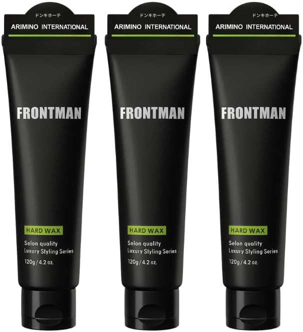 アリミノ フロントマン ハードワックス ヘアスタイリング ヒノキ＆レモンの香り 120g 3個セット 限定フレーバー