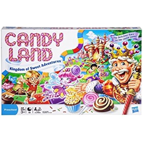 Hasbro Gaming Candy Land Kingdom of Sweet Adventures Board Game for Kids, Gifts for Boys and Girls, Ages 3 & Up (Amazon Exclusive)