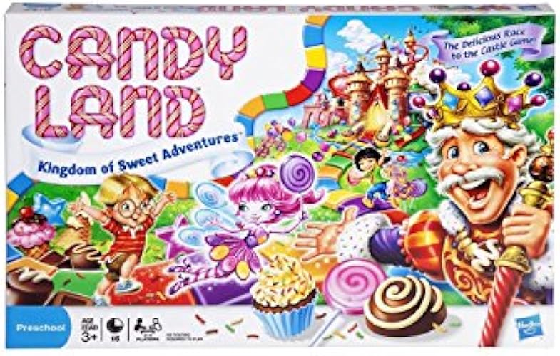 Hasbro Gaming Candy Land Kingdom of Sweet Adventures Board Game for Kids, Ages 3 & Up (Amazon Exclusive)