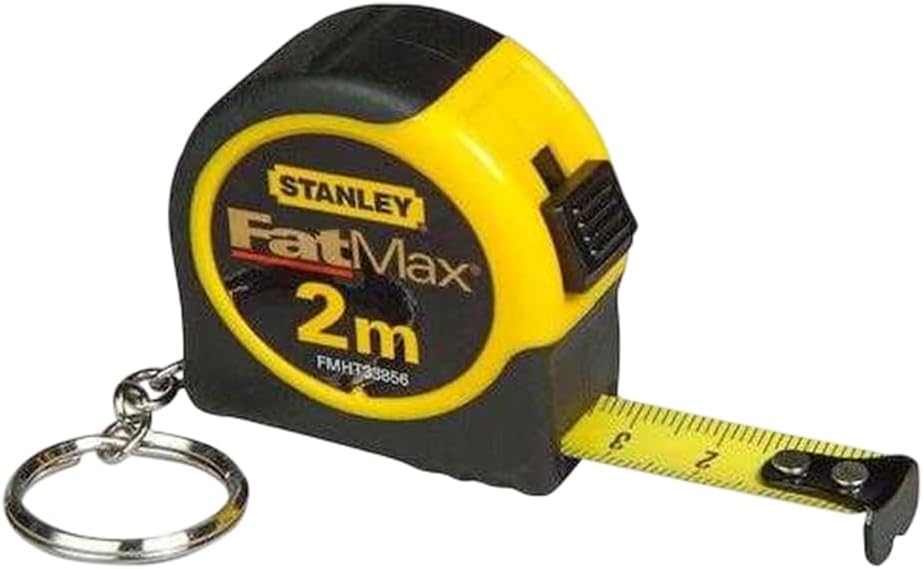 STANLEY FATMAX 2M (13mm wide) Keychain Tape Measure