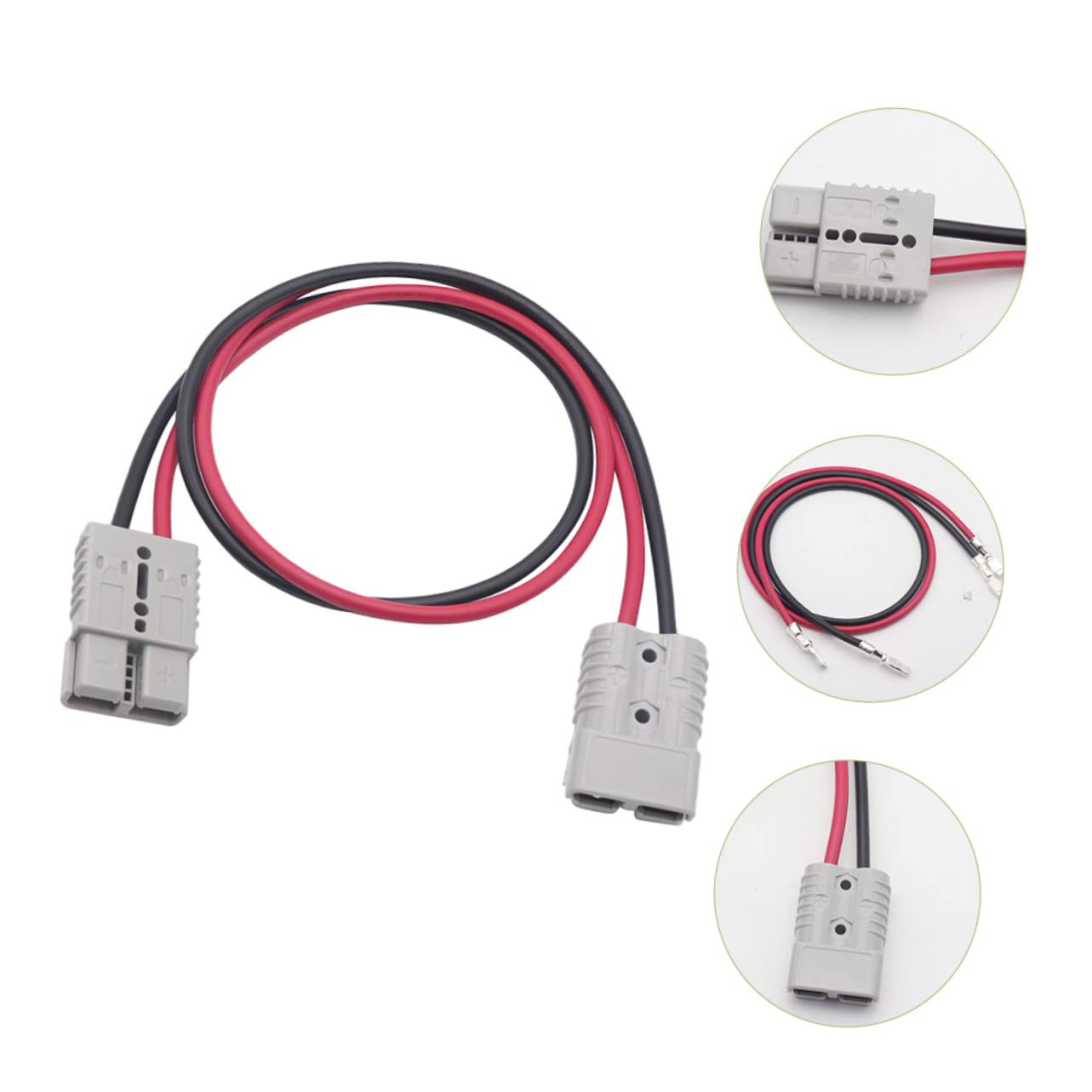 Cabilock Adapter Kabla Zasilającego Do Akumulatora Samochodowego i Przewód Przedłużający z Gumową Powłoką Wytrzymały i Bezpieczny Do Zastosowań Przemysłowych i Wojskowych