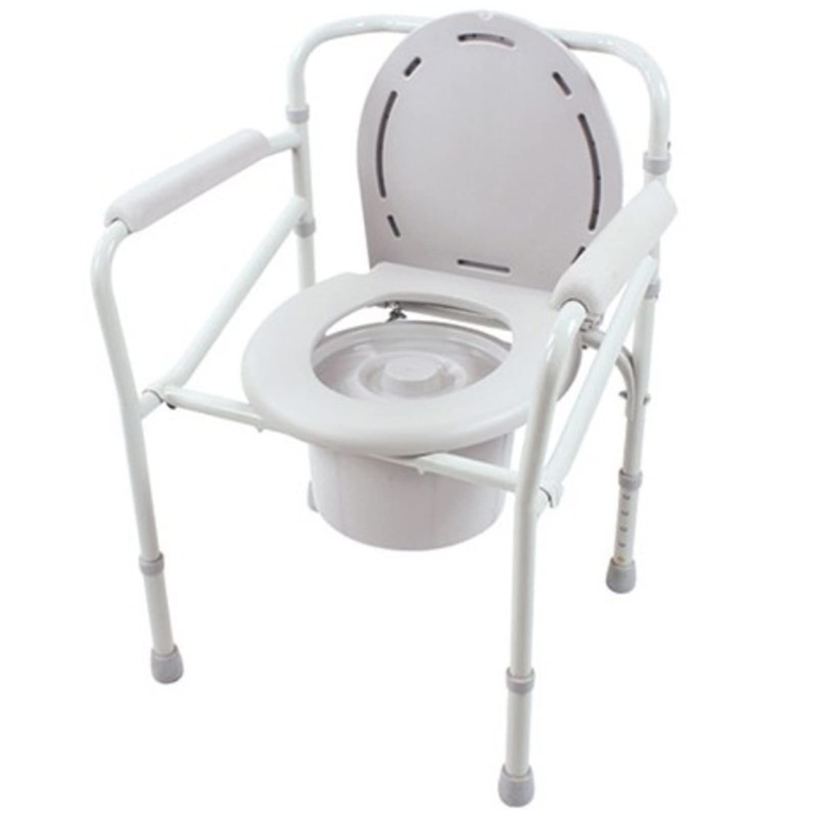 Buy Adjustable Commode Chair for Elderly Disabled, Over Toilet or