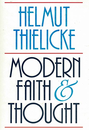 Modern Faith and Thought 0802836852 Book Cover