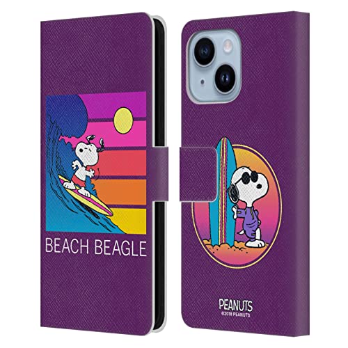 Housse iPhone 14 Plus Snoopy Aloha idéale pour vos vacances et sorties plage